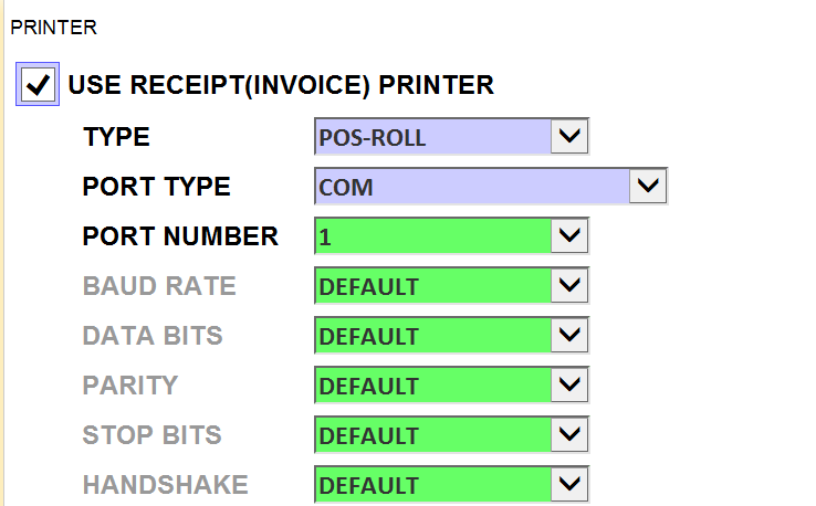 System Menu